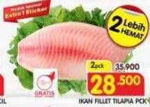 Promo Harga Ikan Fillet Tilapia per 2 pouch - Superindo