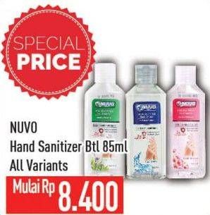 Promo Harga NUVO Hand Sanitizer All Variants 85 ml - Hypermart