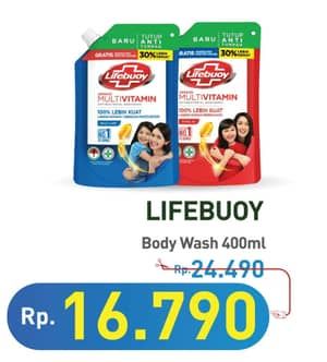Promo Harga Lifebuoy Body Wash 400 ml - Hypermart