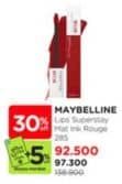 Promo Harga Maybelline Super Stay Matte Ink 285 Gritty 5 ml - Watsons