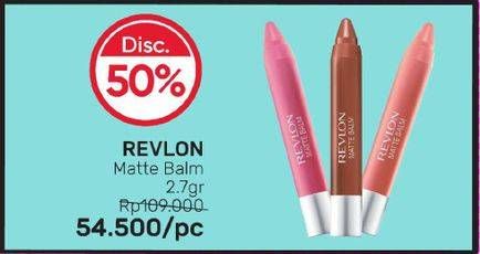 Promo Harga Revlon Matte Balm Lipstick 3 gr - Guardian
