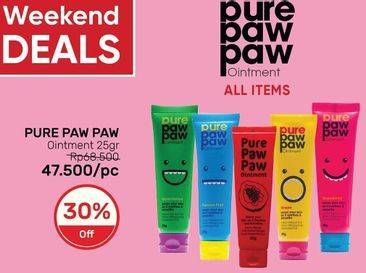 Promo Harga PURE PAW PAW Ointment All Variants 25 gr - Guardian
