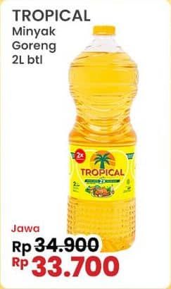 Promo Harga Tropical Minyak Goreng 2000 ml - Indomaret