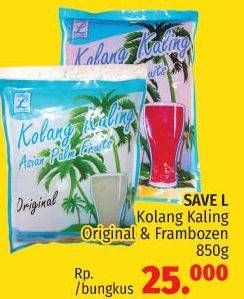 Promo Harga SAVE L Kolang Kaling Original, Frambozen 850 gr - LotteMart