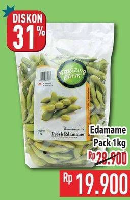 Promo Harga Edamame Pack 1 kg - Hypermart