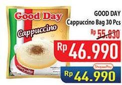 Promo Harga Good Day Cappuccino per 30 sachet 25 gr - Hypermart