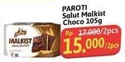 Promo Harga Paroti Malkist Crackers Salut Chocolaate 105 gr - Alfamidi