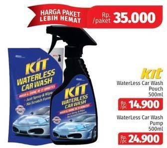 Promo Harga KIT Waterless Car Wash Pouch/.Botol  - Lotte Grosir
