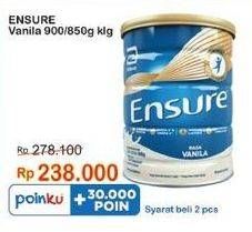 Promo Harga Ensure Nutrition Powder FOS Vanila 850 gr - Indomaret