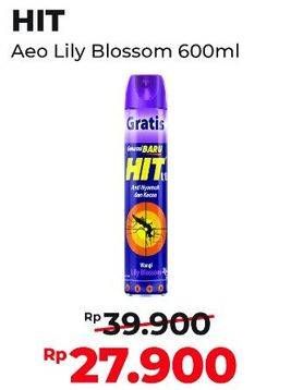 Promo Harga HIT Aerosol Lilly Blossom 600 ml - Alfamart