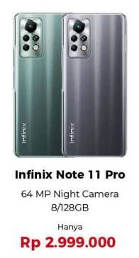 Promo Harga Infinix Note 11 Pro Mithril Grey, Haze Green  - Erafone