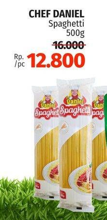 Promo Harga CHEF DANIEL Spaghetti 500 gr - Lotte Grosir