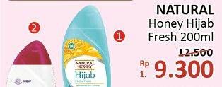 Promo Harga NATURAL HONEY Hijab Hydra Fresh Whitening Gel Lotion 200 ml - Alfamidi