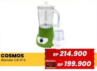 Promo Harga Cosmos CB-111 Blender 1 L  - Yogya