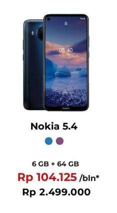 Promo Harga Nokia Nokia 5.4 1 pcs - Erafone