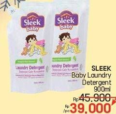 Promo Harga Sleek Baby Laundry Detergent 900 ml - LotteMart