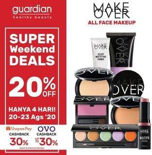 Promo Harga MAKE OVER Cosmetics All Variants  - Guardian