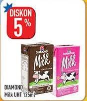 Promo Harga DIAMOND Milk UHT 125 ml - Hypermart