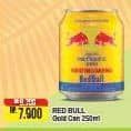 Red Bull Energy Drink 250 ml Diskon 9%, Harga Promo Rp7.900, Harga Normal Rp8.700