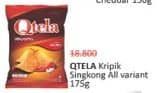Promo Harga Qtela Keripik Singkong All Variants 185 gr - Alfamidi