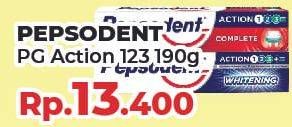 Promo Harga PEPSODENT Pasta Gigi Action 123 190 gr - Yogya