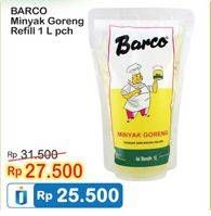 Promo Harga BARCO Minyak Goreng Kelapa 1 ltr - Indomaret