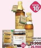 Promo Harga URAY Natural Honey All Variants 450 ml - LotteMart