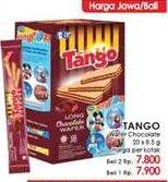 Promo Harga TANGO Long Wafer Chocolate per 20 pcs 8 gr - LotteMart