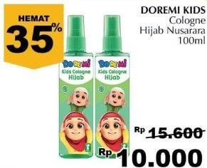 Promo Harga DOREMI Kids Cologne Hijab Nussa 100 ml - Giant