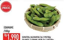 Promo Harga Edamame per 100 gr - Hypermart