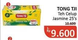 Promo Harga Tong Tji Teh Celup Jasmine Dengan Amplop 25 pcs - Alfamidi
