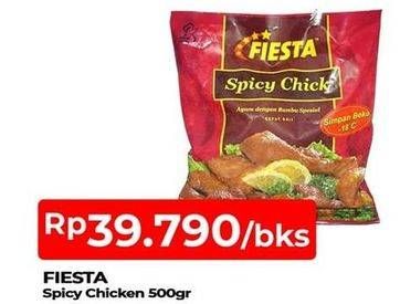 Promo Harga FIESTA Ayam Siap Masak Spicy Chick 500 gr - TIP TOP