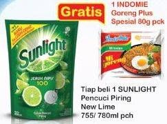 Promo Harga SUNLIGHT Pencuci Piring Jeruk Nipis 100 755 ml - Indomaret