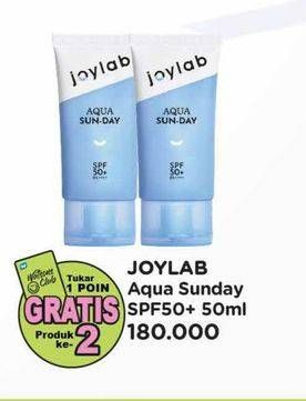 Promo Harga Joylab Aqua Sun-Day SPF50+ 50 ml - Watsons