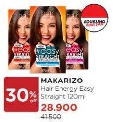 Promo Harga Makarizo Hair Energy Easy Straight 120 ml - Watsons