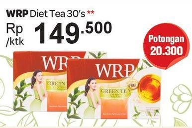 Promo Harga WRP Diet Tea 30 pcs - Carrefour