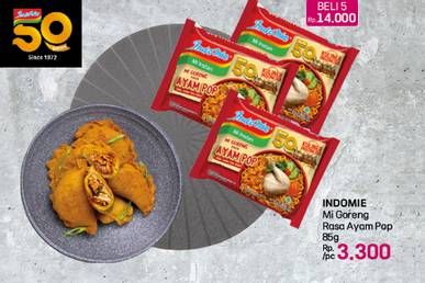 Promo Harga Indomie Mi Goreng Ayam Pop 85 gr - LotteMart