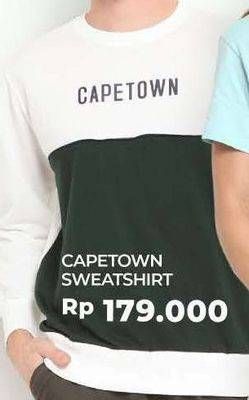 Promo Harga CAPETOWN Sweatshirt  - Carrefour