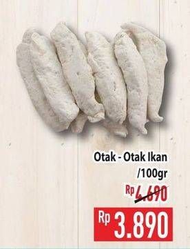 Promo Harga Otak Otak Curah per 100 gr - Hypermart