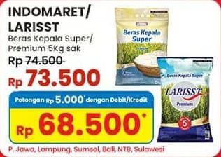 Promo Harga Indomaret/Larisst Beras  - Indomaret