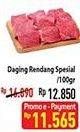 Promo Harga Daging Rendang Sapi Spesial per 100 gr - Hypermart