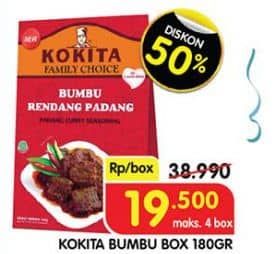 Promo Harga Kokita Bumbu 180 gr - Superindo