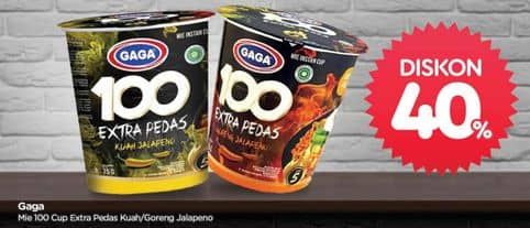 Promo Harga Gaga 100 Extra Pedas Goreng Jalapeno, Kuah Jalapeno 75 gr - TIP TOP