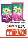 Promo Harga RINSO Liquid Detergent 750 ml - Hypermart