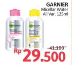 Promo Harga Garnier Micellar Water All Variants 125 ml - Alfamidi