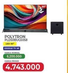 Promo Harga Polytron PLD 50BUG5058  - Yogya