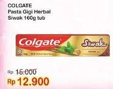 Promo Harga COLGATE Toothpaste Siwak 160 gr - Indomaret