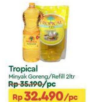 TROPICAL Minyak Goreng/ Refill 2 Liter