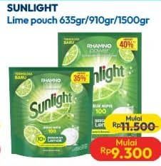 Promo Harga Sunlight Pencuci Piring Jeruk Nipis 100 640 ml - Hypermart