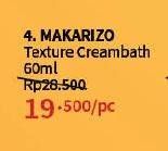 Promo Harga Makarizo Texture Creambath 60 gr - Guardian